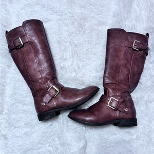 Girls size 13 SO brown boots